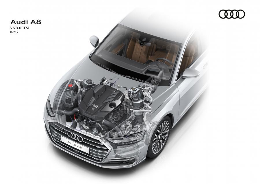 Схема Audi A8 50 TDI Quattro (D5) 2017 года  (WW) (фото 69 из 89)